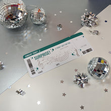 Load image into Gallery viewer, DIY, BLANK, Surprise Reveal Music/Concert ticket