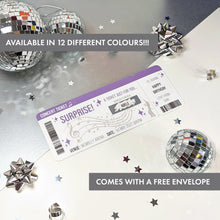 Load image into Gallery viewer, Surprise Reveal Music Concert ticket