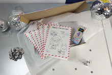 Load image into Gallery viewer, Colour Your Own Christmas Cards | RED