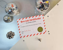 Load image into Gallery viewer, Official Santa Letter, template - Modern RED Design