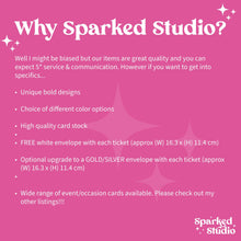 Load image into Gallery viewer, a pink poster with the words why sparked studio?