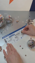 Load and play video in Gallery viewer, Surprise Reveal Holiday Boarding Pass, Star Detail
